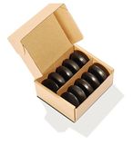 Master Massage Malteser basaltsteen set voor hot stone massage 10-pack 100% natuursteen