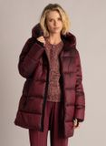 Yest manteau d'hiver - rouge foncé
