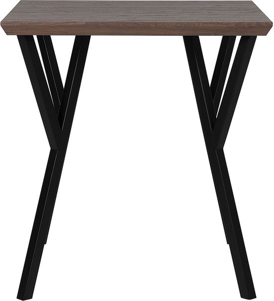 Beliani BRAVO Eettafel Zwart MDF