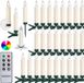 Monzana Deuba LED Kaars Kerstverlichting – 30 Stuks op Batterij – Dimbaar Multicolor