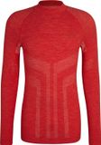 FALKE Heren Lange Mouw Shirt Wool-Tech - Thermoshirt - Oranje - Maat L