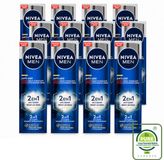 NIVEA MEN Anti-Age 2-in-1 Power Hydraterende Gezichtscrème SPF 30 - 50 ml - Emballage économique - 12 pièces
