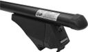 Menabo Tiger Black XL | Coffre de toit pour Acura - RDX III 2019+ - Aluminium - Longueur 135 cm - Capacité de charge 75 kg - Jeu de 2