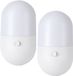OEM NCD E-Commerce Handel GmbH 2-pack gangnachtlampje slaaplamp kleine stekkerverlichting voor zonsopgang tot zonsondergang