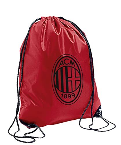 Gil ACM_Gymsack Unisex Volwassenen, Rood, Zwart