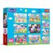 Trefl - Peppa Pig: De leuke wereld van Peppa - 10-in-1, 10 puzzels, van 20 tot 48 stukjes