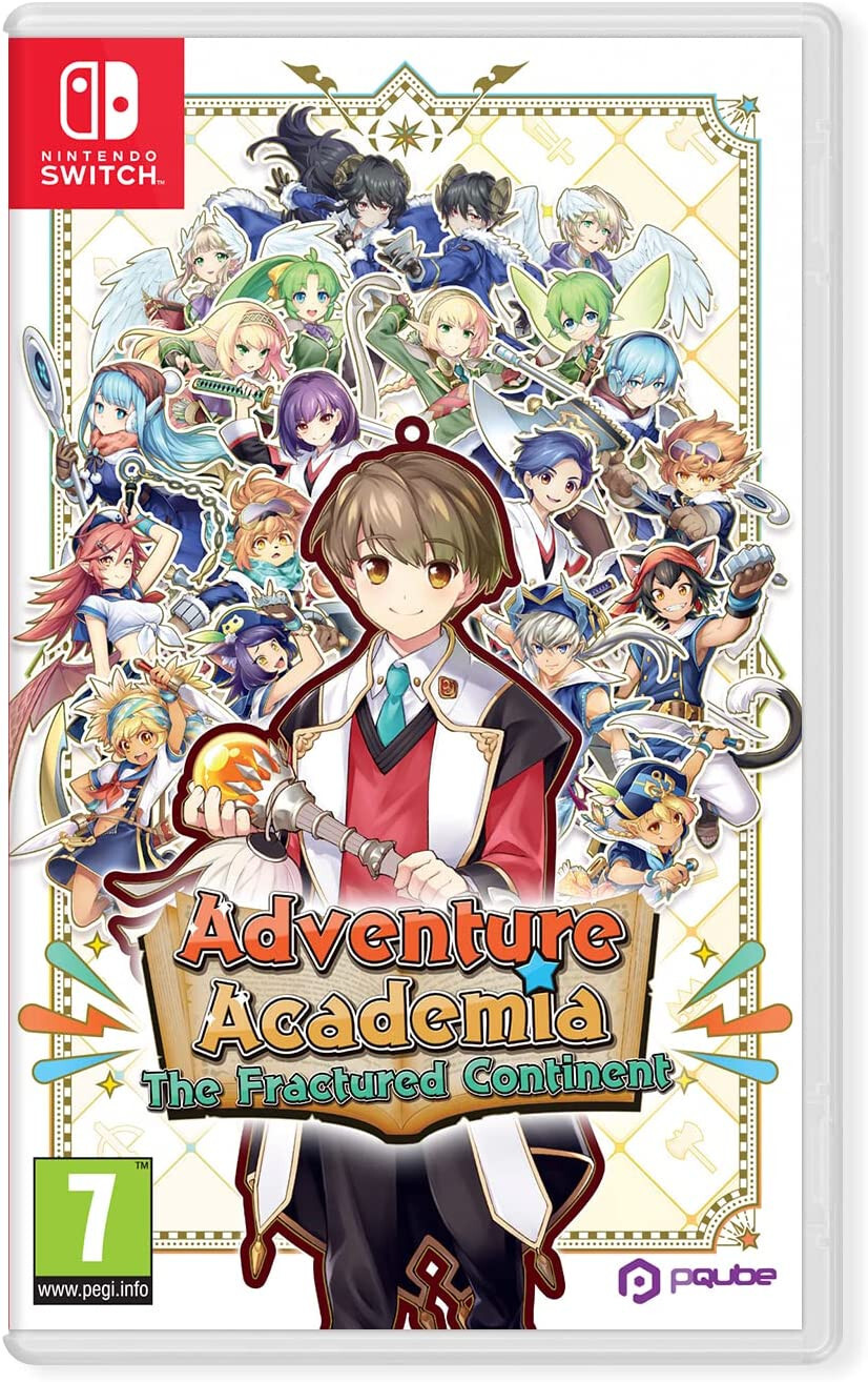 PQube Adventure Academia The Fractured Continent Nintendo Switch