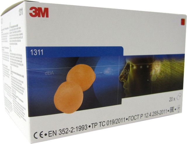 3M 1311 Reserve Oordoppen - 20 Paar