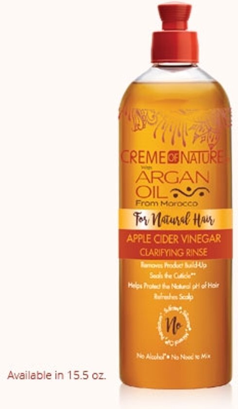 Creme of nature Argan Oil Apple Cider Vinegar Clarifying Rinse 460ml