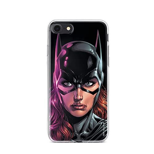 ERT GROUP Mobile Phone Case for iPhone 7/8/ SE 2/ SE 3 - DC Pattern Bat Girl 013