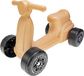 Plasto 1087SNP Berijdbare vierwieler Zwart, Beige