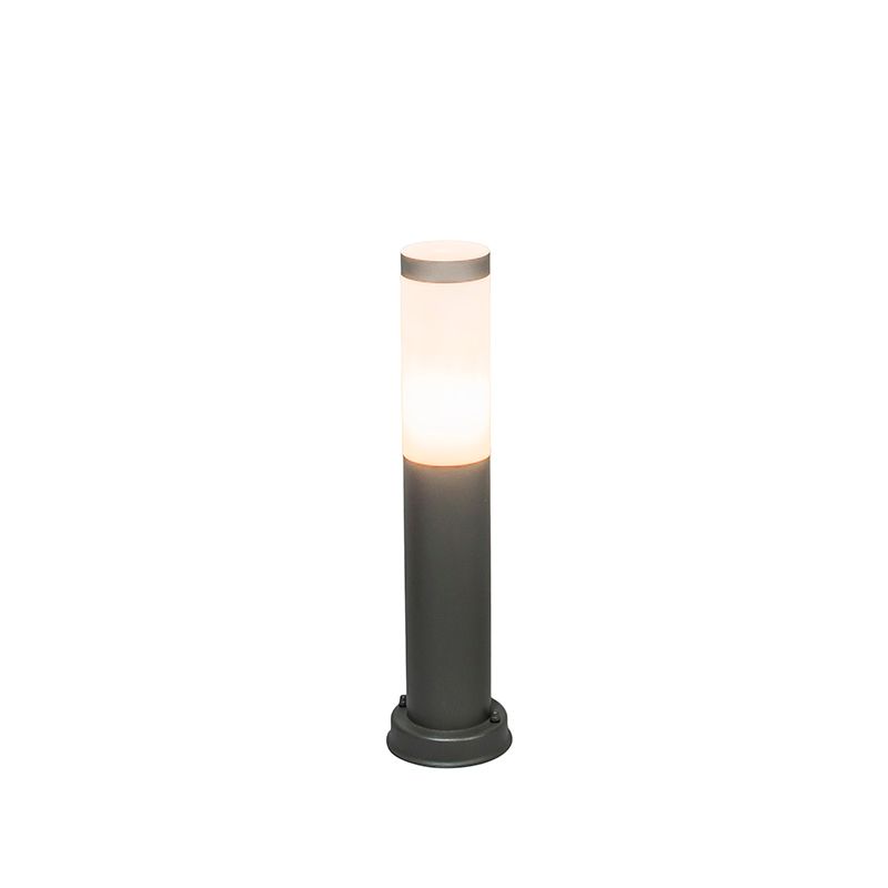 QAZQA Rox 45 - Terras en tuinpad verlichting - 1 Lichts - Ø7.5 cm - antraciet | 8718881034152