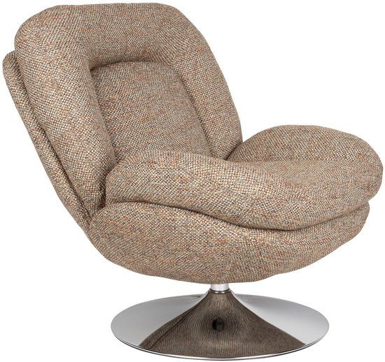 Housecraft Living Romy Fauteuil Draaibaar Multi - Meerkleurig