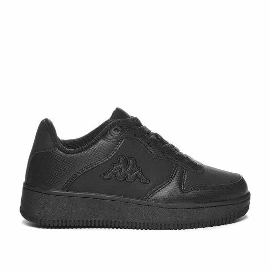Kappa Kindertrainers Logo Maserta Zwart Maat 36