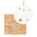WONDEE Gepersonaliseerde kerstballen, verpakking met 5 gepersonaliseerde kerstballen met naam thuis in de familie (incl. letters en een touw), gepersonaliseerde kerstdecoraties, origineel en