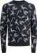 JACK&JONES JJXMAS ANDREW KNIT CREW NECK Heren Gebreide Truien L Sky Captain