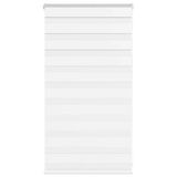 vidaXL Zebra blind 70x100 cm stofbreedte 65,9 cm polyester wit