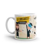 Antracita Mok met afsluiting, cadeau voor afstuderen, voor de beste schotel, keramiek, 320 ml
