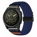 By Qubix - Geschikt voor Garmin bandje - 26mm Quickfit - Nylon bandje met parachute sluiting - Donkerblauw - Geschikt voor Garmin Fenix 9 / 9 pro - 51mm