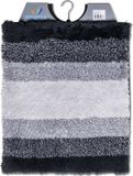 Wicotex Bidetmat WC Mat Toiletmat Regenboog Zwart Antislip 50x60cm