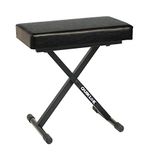Quik Lok BX/718Deluxe pianobank met extra dik zitkussen (30 x 60 cm)