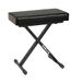 Quik Lok BX/718Deluxe pianobank met extra dik zitkussen (30 x 60 cm)