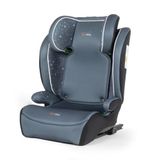 Tataway Autostoeltje Met ISOFIX-bevestiging Voor Kinderveiligheid Met Een Hoogte Van 100 Tot 150 Cm Met Afbeeldingen Op Een Grijze Achtergrond