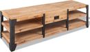 Maison Exclusive - Meuble TV en bois massif d'acacia 140 x 40 x 45 cm
