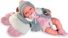 Antonio Juan Toneta Pop pour nouveau-nés avec coussin fleuri, rose