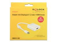 DeLOCK 62612 - Kabel - 0,2 m - Wit