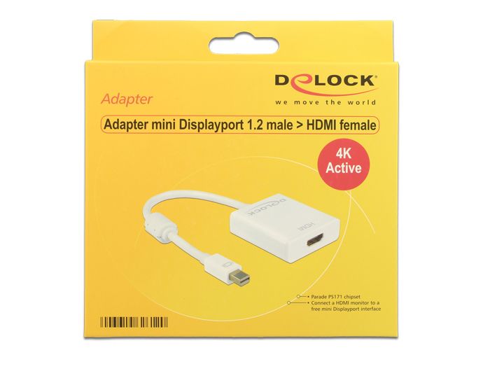DeLOCK 62612 - Kabel - 0,2 m - Wit