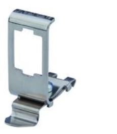 Telegärtner H06000B0045 DIN-rail adapter - Metal - Silver