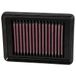 K&N Vervangingsfilter compatibel met Yamaha XP500 T-Max 2008-2009 (YA-5008)