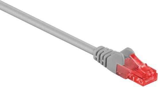 Goobay Netwerkkabel - CAT6 - Grijs - 10 m
