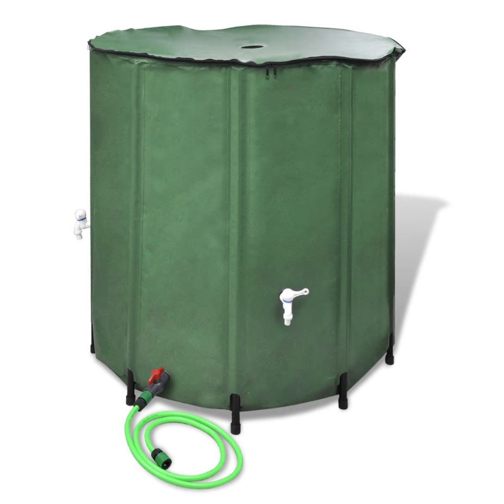 vidaXL Opvouwbare regenton tank 750 L