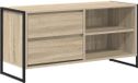 vidaXL TV Kast met lade Sonoma 100 x 36 x 49,5 cm Bewerkt hout