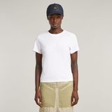 G-Star Embro Logo R T Wmn - Dames - Tops - Wit - Maat M