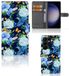 B2Ctelecom Telefoonhoesje met Pasjes voor Samsung Galaxy S23 Ultra IJsvogel