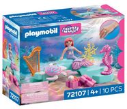 PLAYMOBIL 72107: Sirène, cadeaux et habitants de la mer