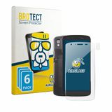 BROTECT Screenprotector 6 Stuks voor Zebra TC22 (Voor+Camera) Beschermglas transparant