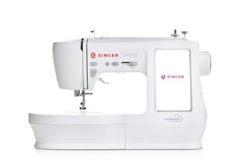 Singer SE9185 naaimachine en borduurmachine met software goud