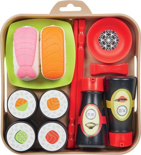 Ecoiffier Speeleten Sushi Speelset - 14dlg.
