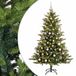 vidaXL Kunstkerstboom met Ballen 210 cm 300 LED's Warmwit
