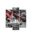 Homemania Afbeelding New York, 3 stuks steden en landschappen per woonkamer, slaapkamer, meerkleurig, 57 x 0,3 x 60 cm, HM203MDF70, MDF
