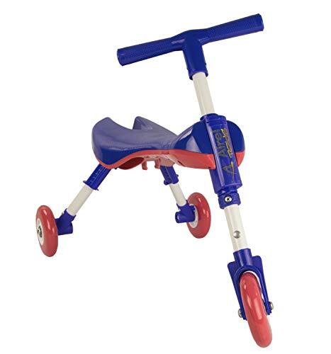 Airel Loophulp voor baby's, opvouwbaar, zonder pedalen, voor kinderen van 1 tot 3 jaar, marineblauw, eenheidsmaat