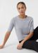 Comma pull en maille gris clair