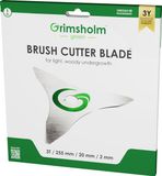 Grimsholm Green Grimsholm - bosmaaiermes - 3 tanden - gatdiameter 20mm