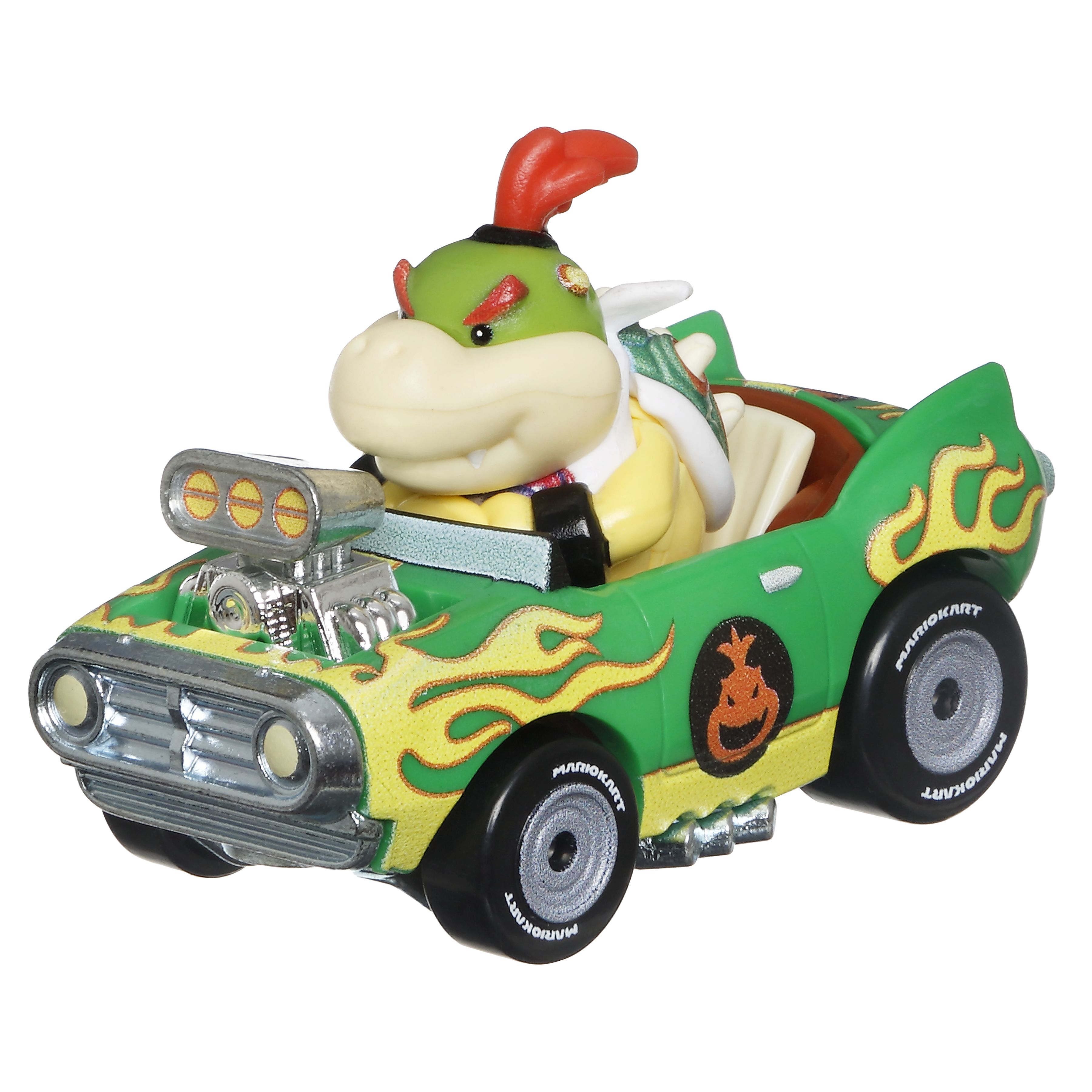 Hot Wheels Mario Kart - Bowser Jr. Flame Flyer Kart