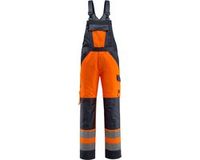 Mascot Safe Light Amerikaanse overall met kniezakken 15969-948 - hi-vis oranje/donkermarine - C64