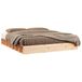 vidaXL Cadre de lit Bois massif 150x200 cm